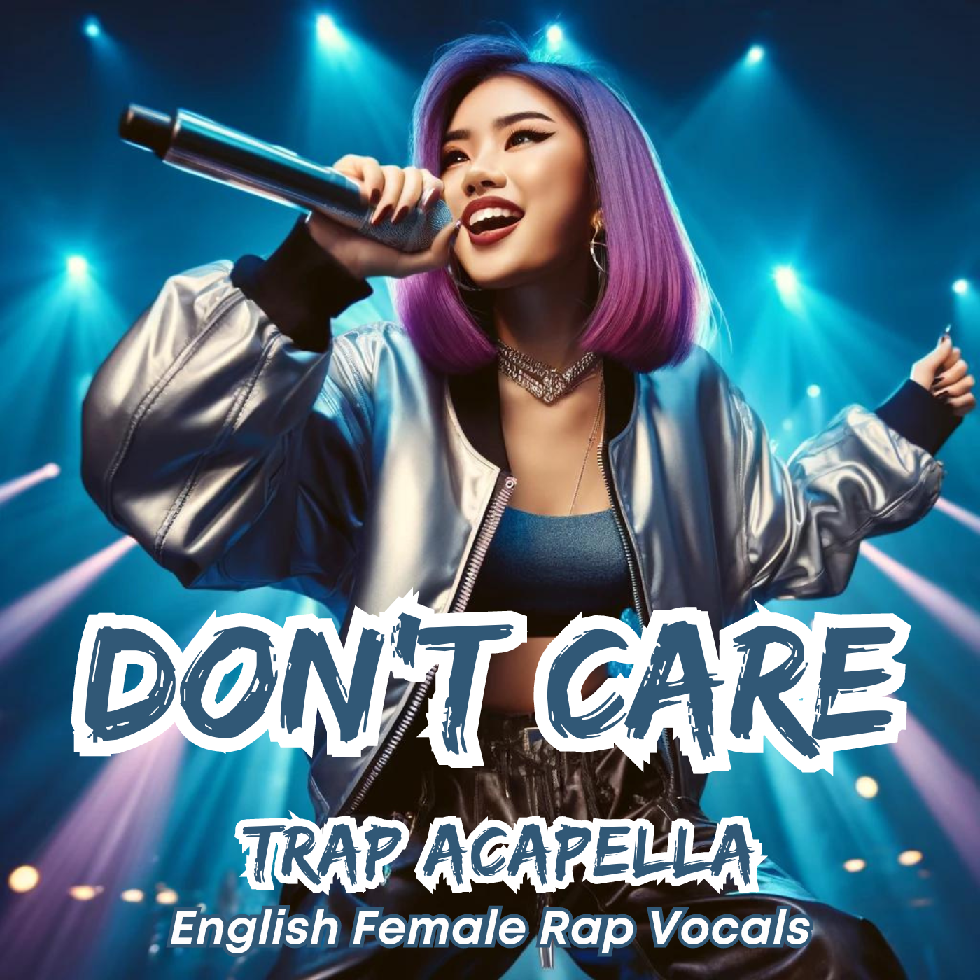 DON'T CARE: Trap Acapella English Female Rap Vocal Sample Pack
