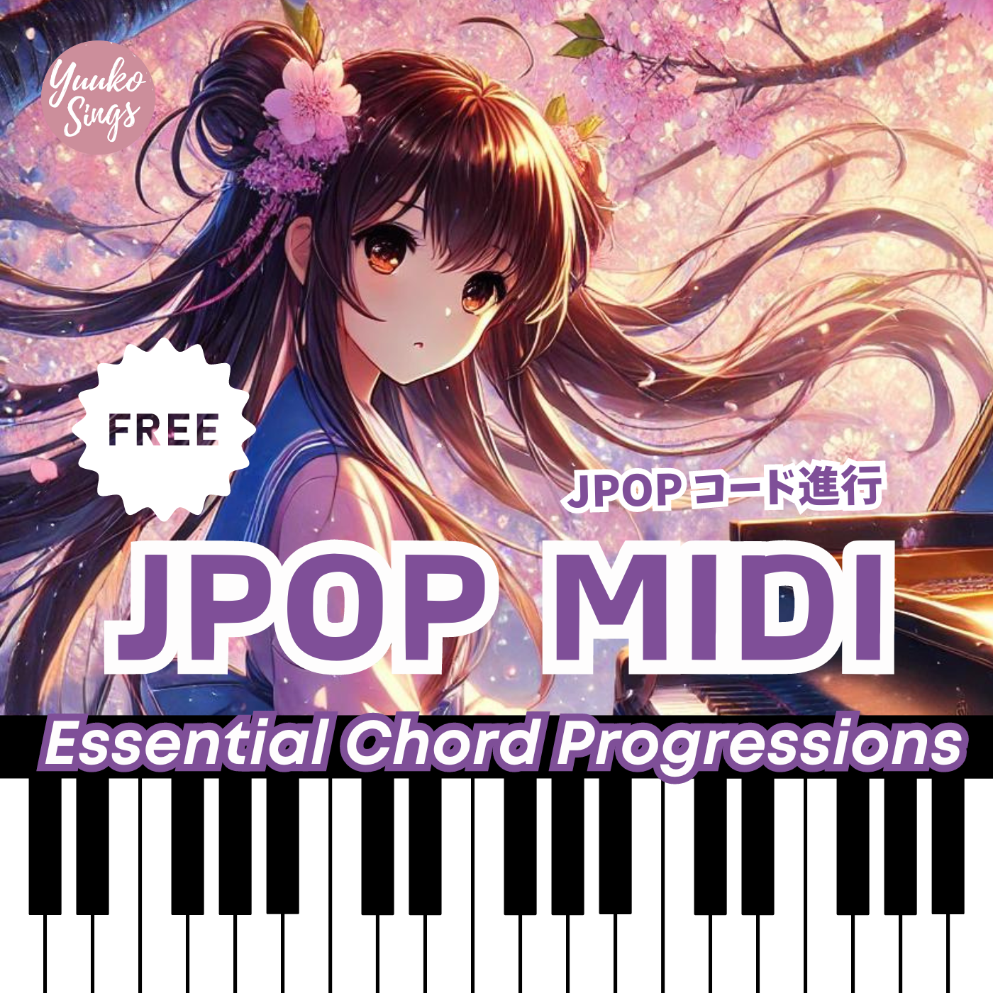JPOP MIDI Essential Chord Progressions (Free Taster Pack) | MIDI無料ダウンロード