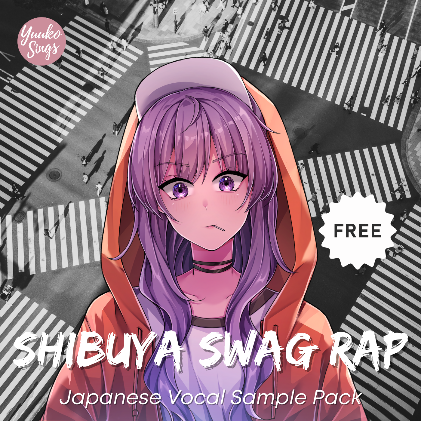 Shibuya Swag Rap Japanese Vocal Sample Pack (Free Taster Pack) | 日本語ラップボーカルサンプル (無料ダウンロード)