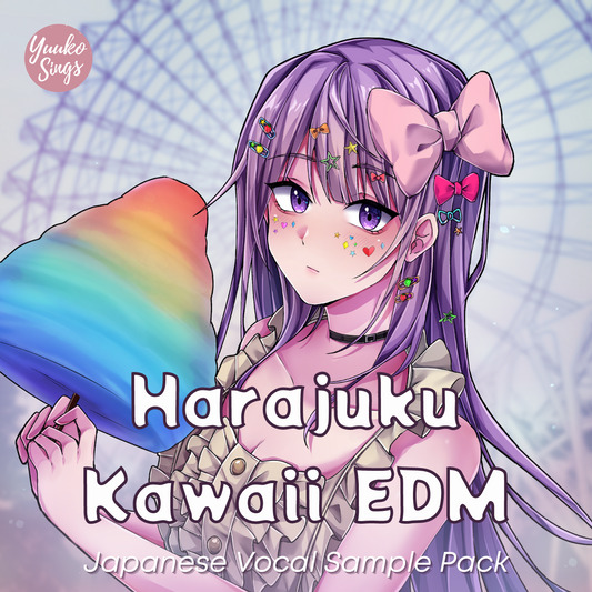 Harajuku Kawaii EDM Japanese Vocal Sample Pack - Pro Version | 日本語ボーカルサンプル